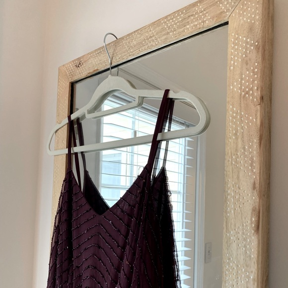 NWT adrienna papell art deco blouson beaded gown - Picture 4 of 10